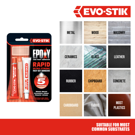 EVO-STIK Epoxy Rapid Tubes