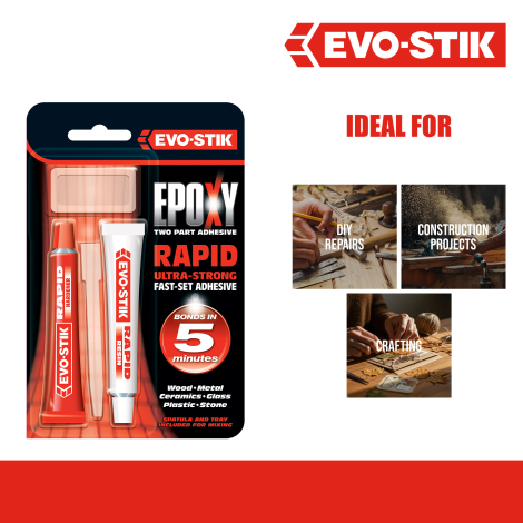 EVO-STIK Epoxy Rapid Tubes
