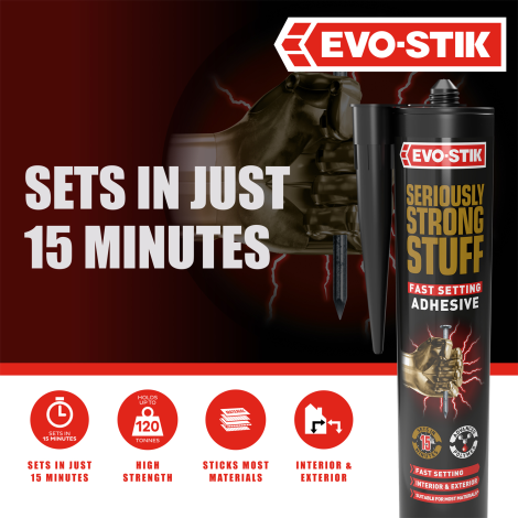 Seriously Strong Stuff Fast-Setting Adhesive