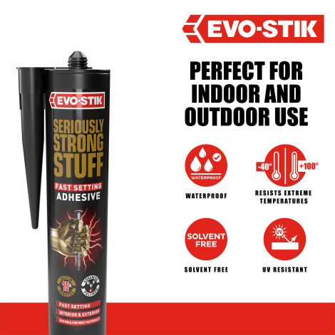 Seriously Strong Stuff Fast-Setting Adhesive
