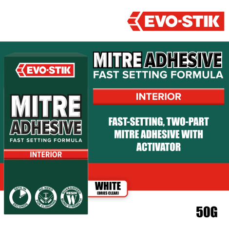 Discover EVO-STIK Mitre Adhesive Kit | Mitre Bond Kit