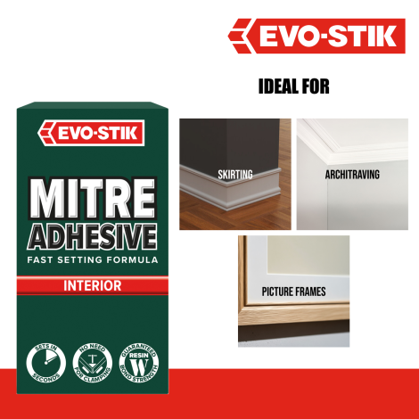 Discover EVO-STIK Mitre Adhesive Kit | Mitre Bond Kit