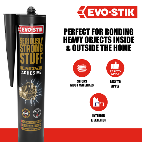 Browse EVO-STIK Seriously Strong Stuff Ultimate Adhesive 