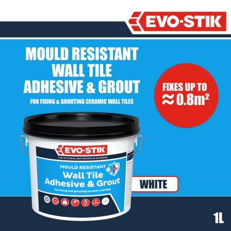 EVO-STIK Mould Resistant Wall Tile Adhesive & Grout