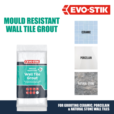 EVO-STIK Mould Resistant Wall Tile Grout