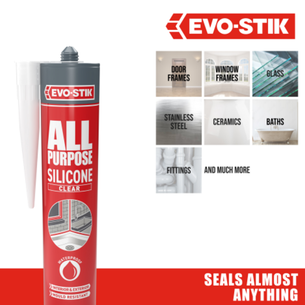 evostik uk all purpose silicone sealant product image