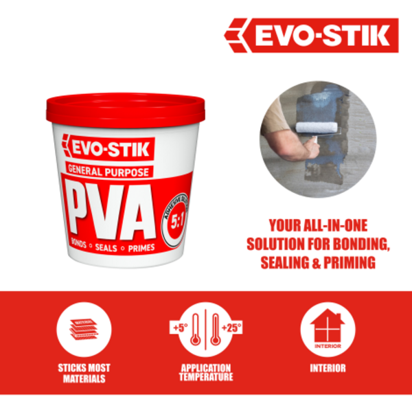 evo stik uk general purpose pva product image