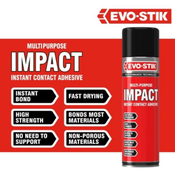 evostik uk impact adhesive spray product image