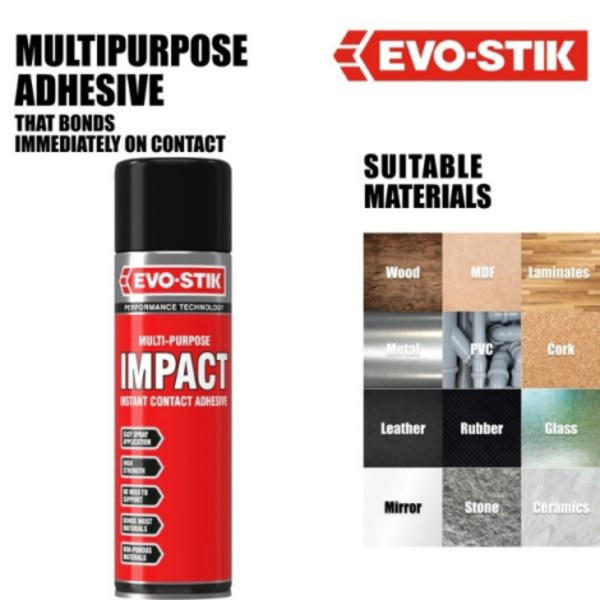 evostik uk impact adhesive spray product image