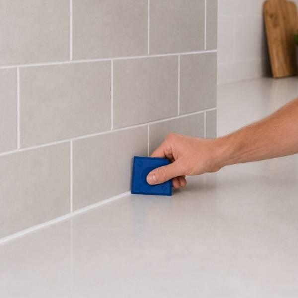 UK How to apply silicone sealant step 5