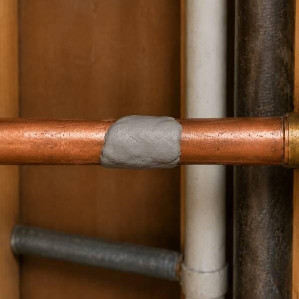UK How to fix leaking metal pipes step 5
