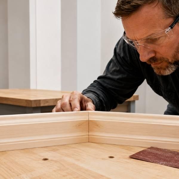 How to glue mitre joints step 1