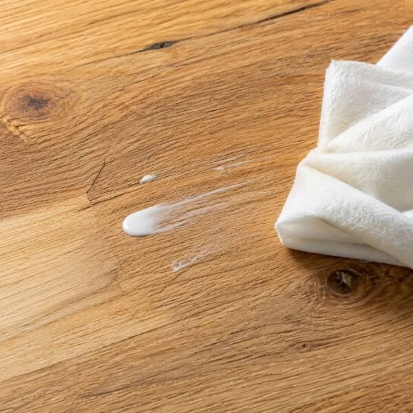 How to remove wood glue from step 2