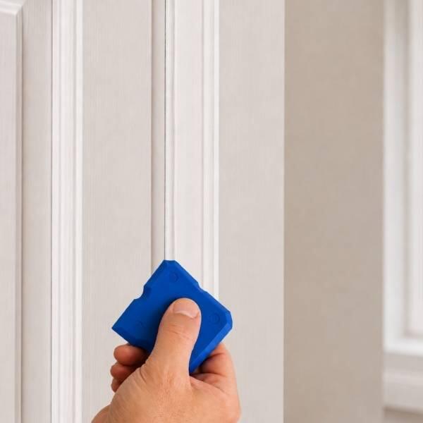 UK How to seal a door frame step 4