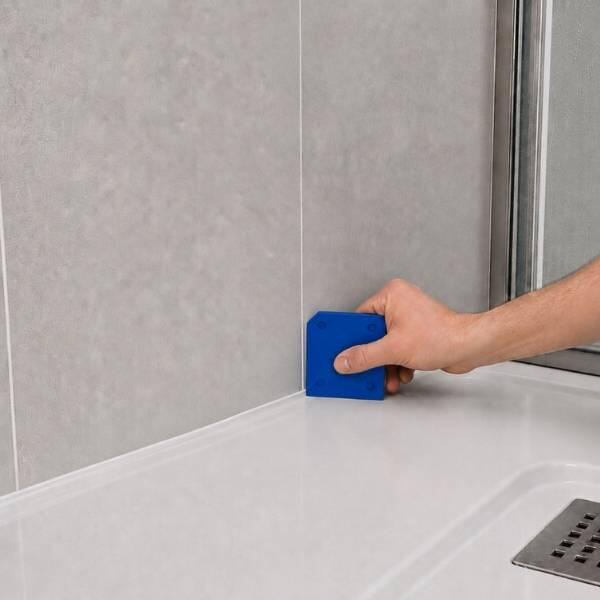 UK How to seal a shower step 5
