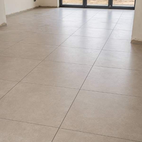 UK How to tile a floor using powder step 6