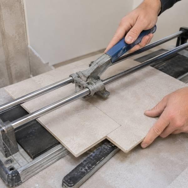 UK How to tile a wall using ready step 5