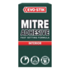 EVO-STIK Mitre Adhesive fast-setting two-part mitre bonding kit with activator, 50g